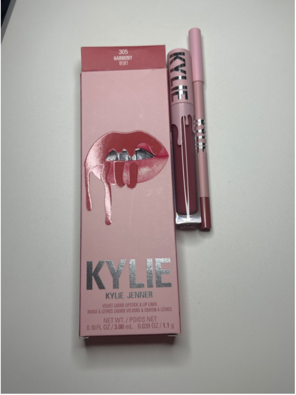 Women's Kylie Jenner Velvet Liquid Lipstick‎ & Lip Liner One Size Pink Red